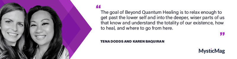 Tena Dodds and Karen Baquiran